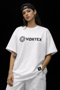 Camiseta oversize blanca VØRTEX - CLASSIC